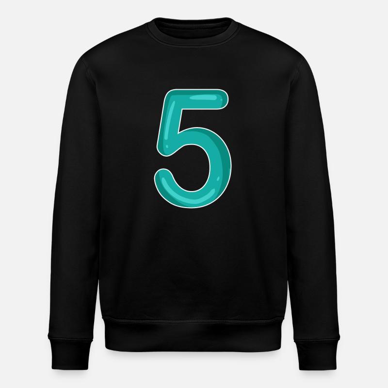 5 - Stanley/Stella ROLLER Unisex Organic Sweatshirt - black