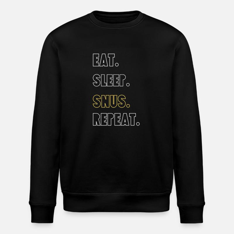 Le snus - Sweat bio ROLLER Stanley/Stella Unisexe - noir