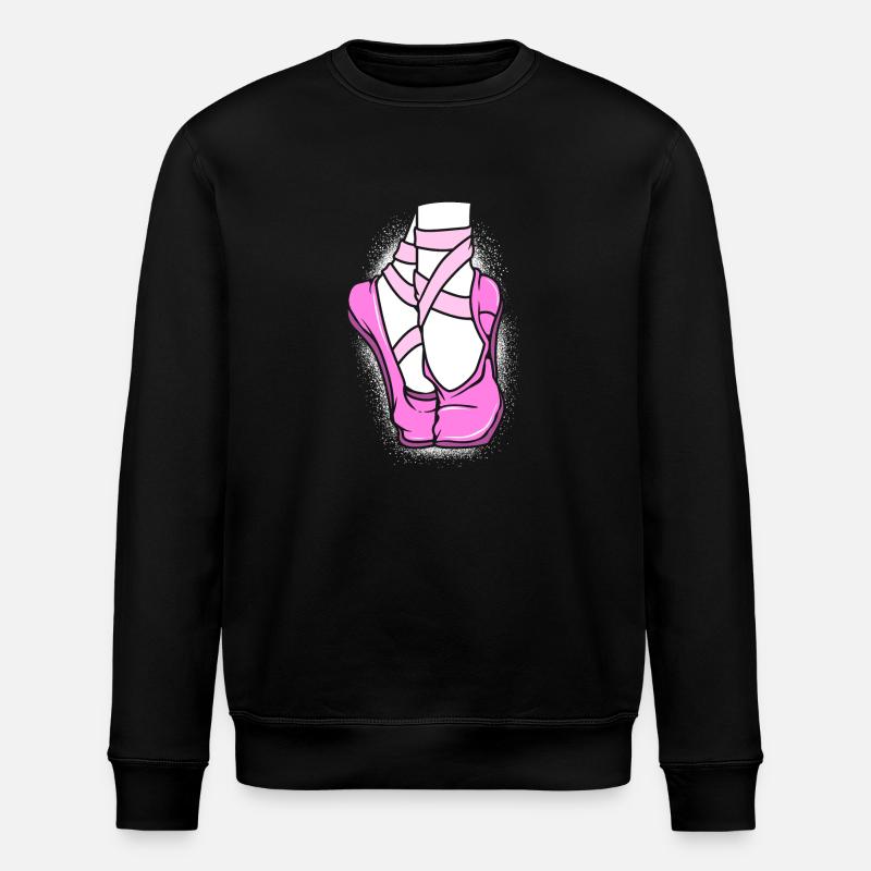 Ballet Ballet Dancer - Stanley/Stella ROLLER Unisex Organic Sweatshirt - black