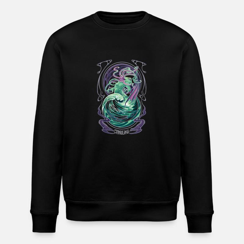 Cthulhu - Sweat bio ROLLER Stanley/Stella Unisexe - noir
