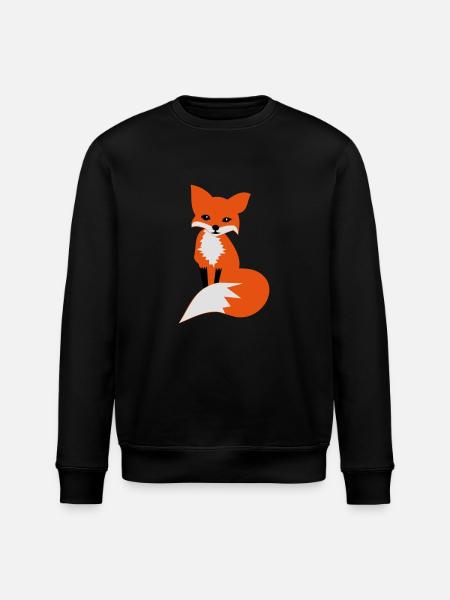 fox - Stanley/Stella Unisex Bio-Sweatshirt ROLLER - Schwarz