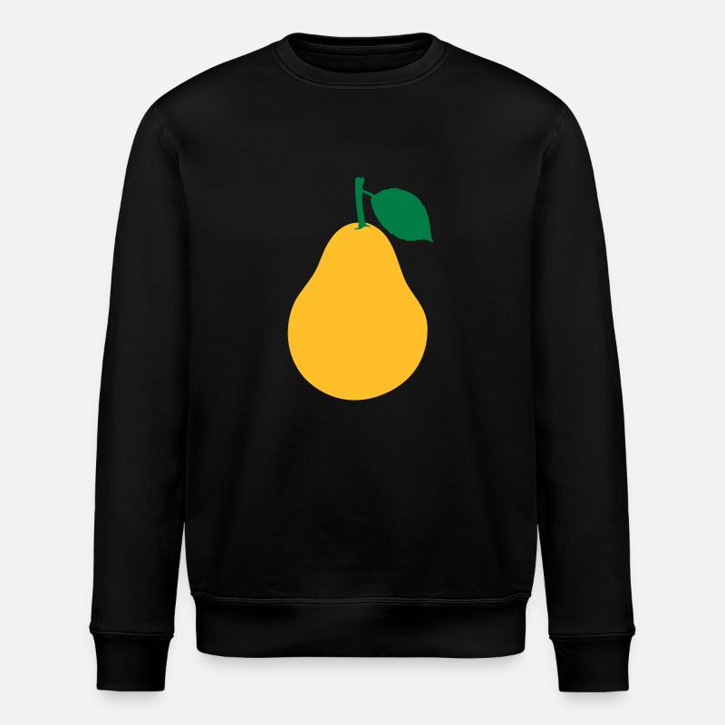 Pear - Stanley/Stella ROLLER Unisex Organic Sweatshirt - black