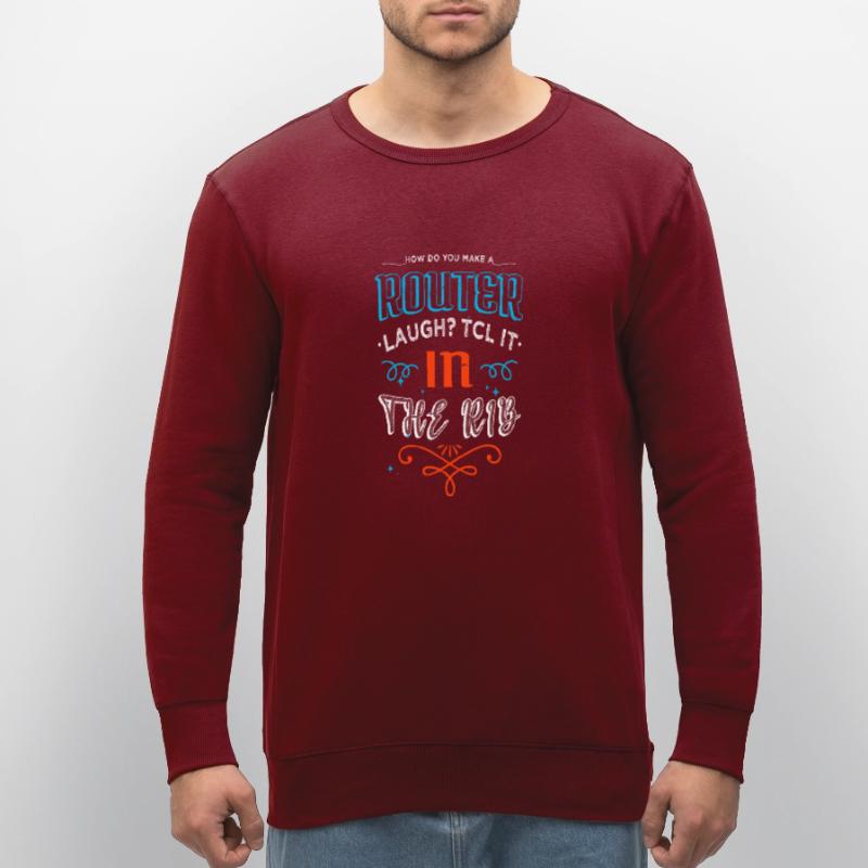 Joke Computers Informatics C Sharp Programming Stanley/Stella ROLLER Unisex Organic Sweatshirt