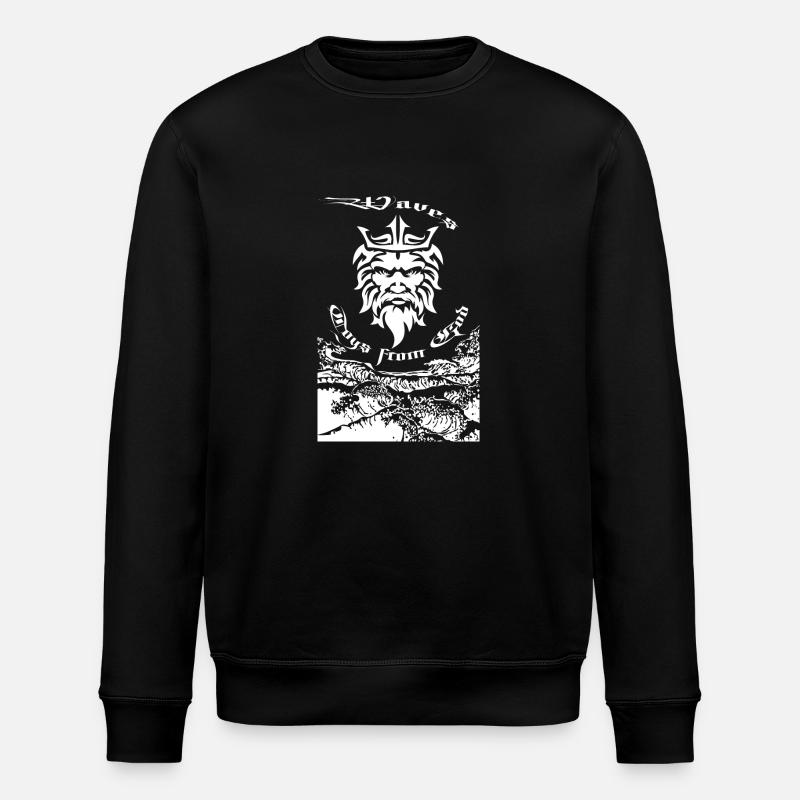 Jouets Waves de Dieu - Sweat bio ROLLER Stanley/Stella Unisexe - noir