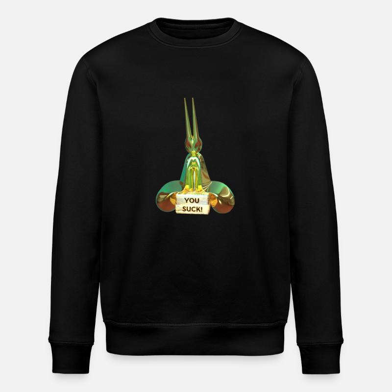 Trophäefür den Verlierer! - Stanley/Stella Unisex Bio-Sweatshirt ROLLER - Schwarz