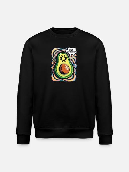 Guacamole sacré - Sweat bio ROLLER Stanley/Stella Unisexe - noir