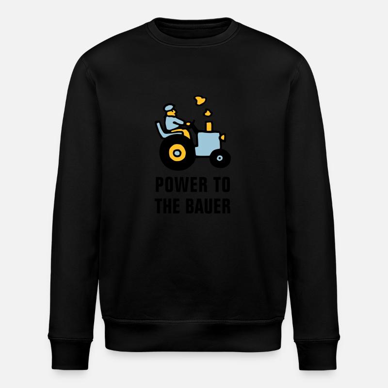 power_to_the_bauer_072011_b_3c - Sweat bio ROLLER Stanley/Stella Unisexe - noir