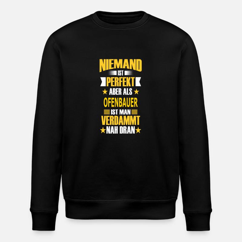 OFENBAUER - Stanley/Stella Unisex Bio-Sweatshirt ROLLER - Schwarz