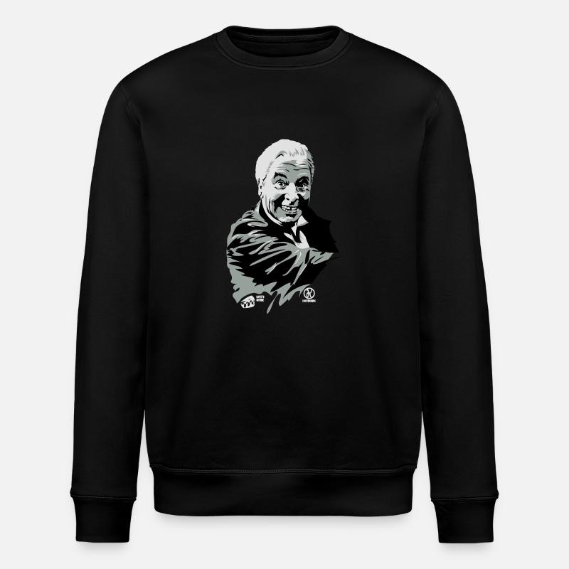 Dinner for one - Stanley/Stella ROLLER Unisex Organic Sweatshirt - black