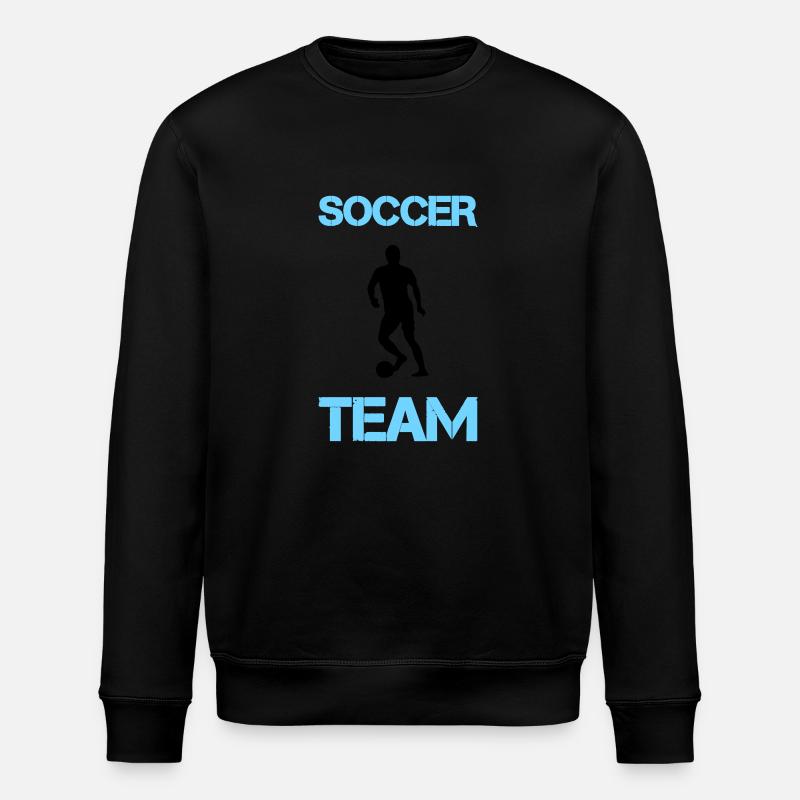 soccer player team - Stanley/Stella Unisex Bio-Sweatshirt ROLLER - Schwarz