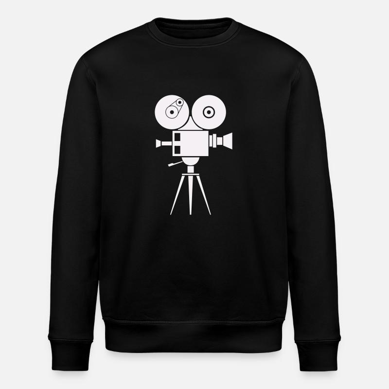 Camera 1 - Stanley/Stella ROLLER Unisex Organic Sweatshirt - black