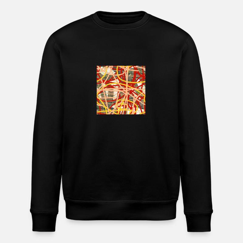 Rice samples - Stanley/Stella ROLLER Unisex Organic Sweatshirt - black