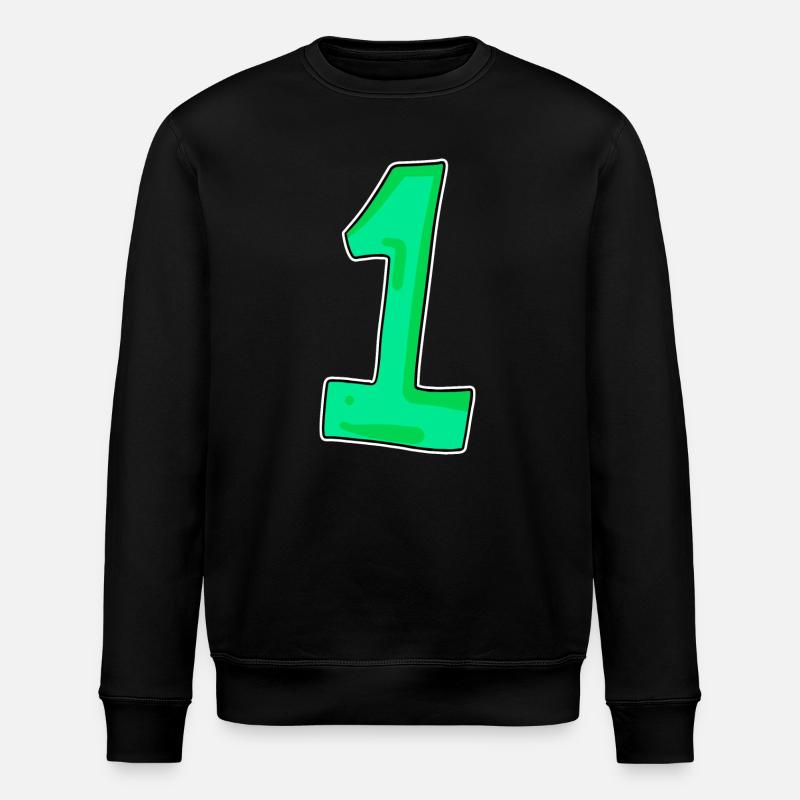 1 vert - Sweat bio ROLLER Stanley/Stella Unisexe - noir