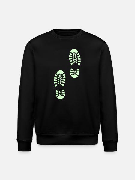 Outdoor footpath - Stanley/Stella ROLLER Unisex Organic Sweatshirt - black