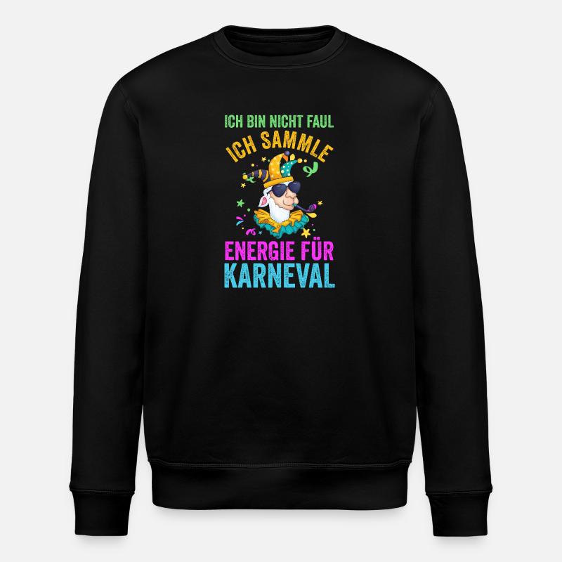 Costume de carnaval Carnaval - Sweat bio ROLLER Stanley/Stella Unisexe - noir