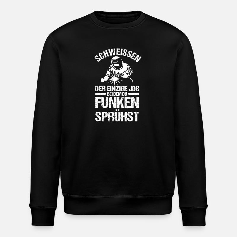 Soudage Soudeurs Soudeurs - Sweat bio ROLLER Stanley/Stella Unisexe - noir