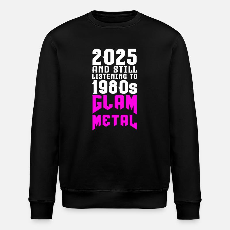 Glam Metal - Sweat bio ROLLER Stanley/Stella Unisexe - noir