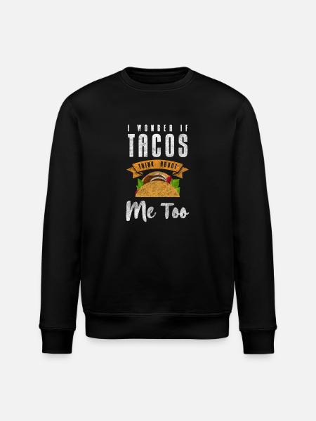 Mexican Spanish Foodie Cheese - Stanley/Stella ROLLER Unisex Organic Sweatshirt - black