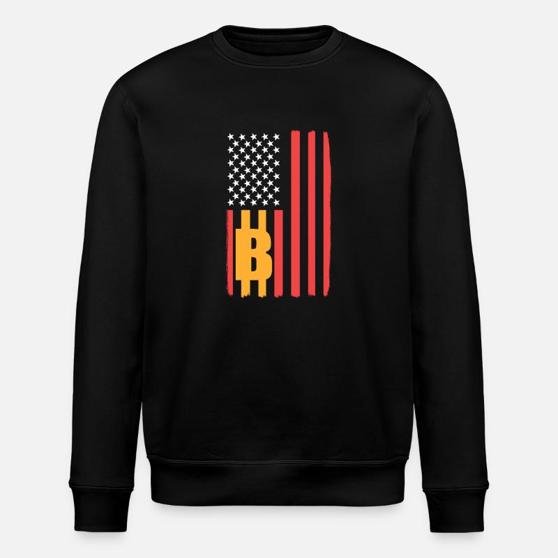 Le bitcoin - Sweat bio ROLLER Stanley/Stella Unisexe - noir