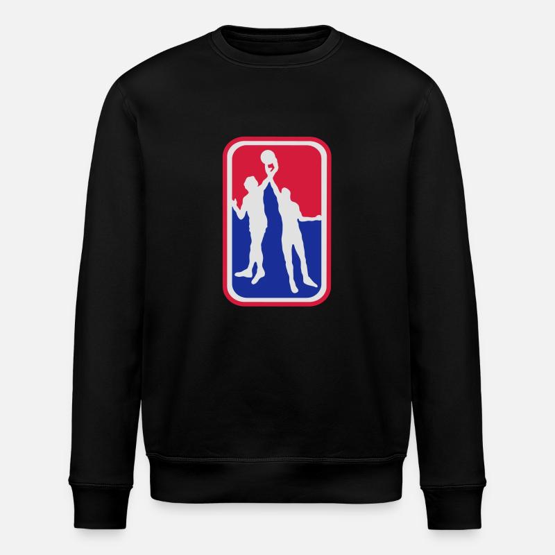 basketball_3_g1 - Stanley/Stella Unisex Bio-Sweatshirt ROLLER - Schwarz