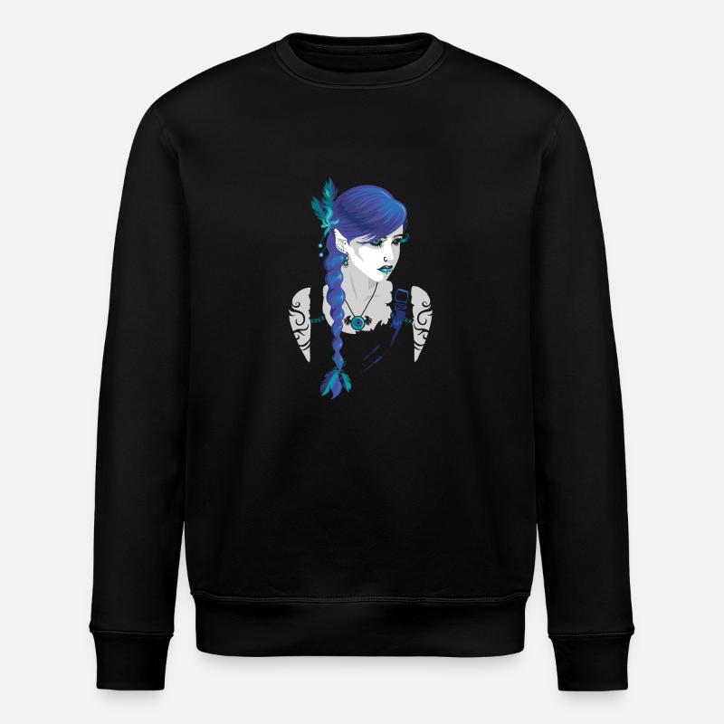 dark elve - Sweat bio ROLLER Stanley/Stella Unisexe - noir