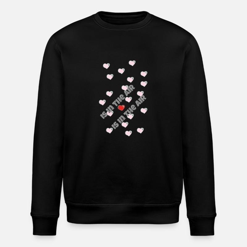 est dans l’air l’amour - Sweat bio ROLLER Stanley/Stella Unisexe - noir