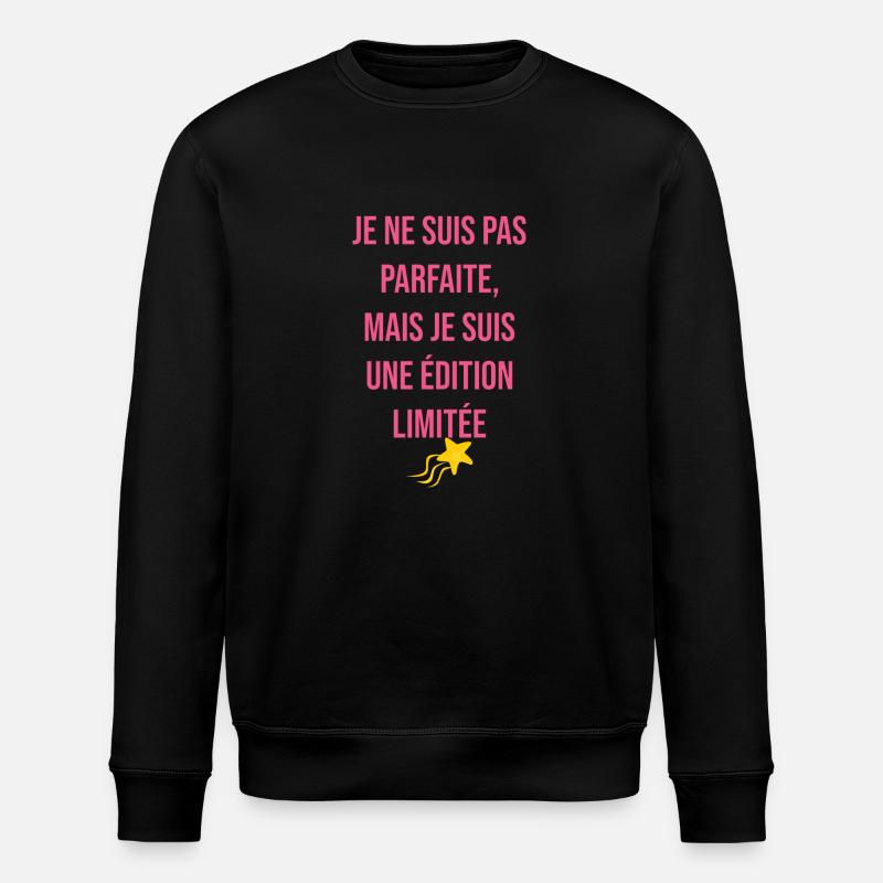 Parfaite édition limitée - Sweat bio ROLLER Stanley/Stella Unisexe - noir