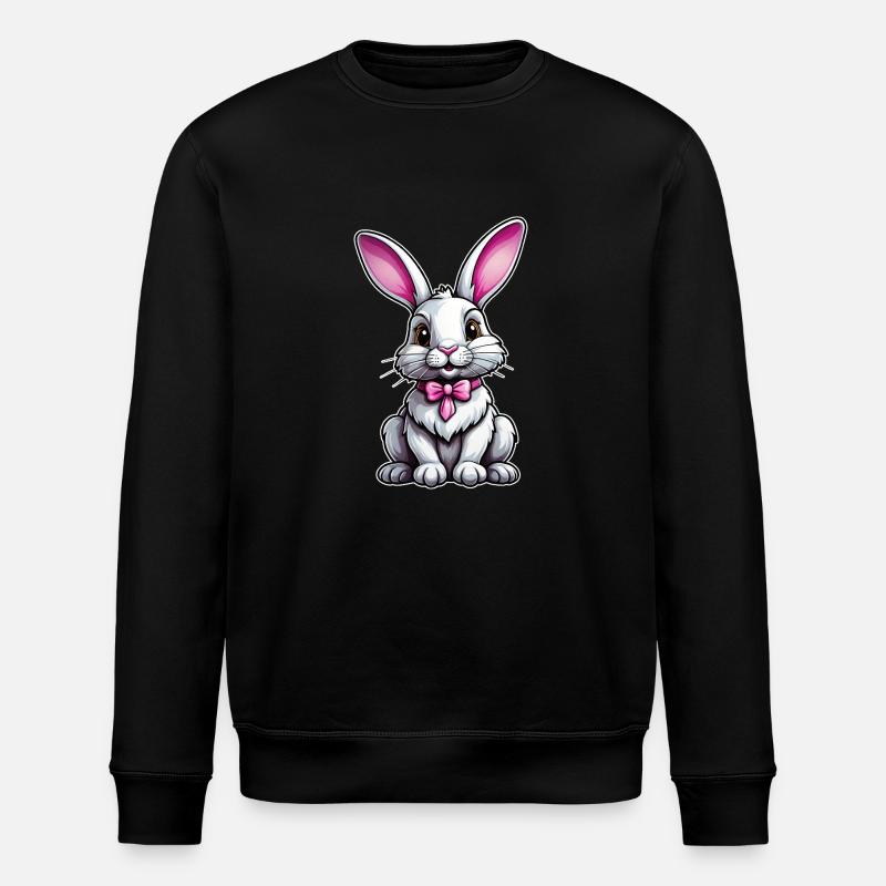 Lapin - Sweat bio ROLLER Stanley/Stella Unisexe - noir