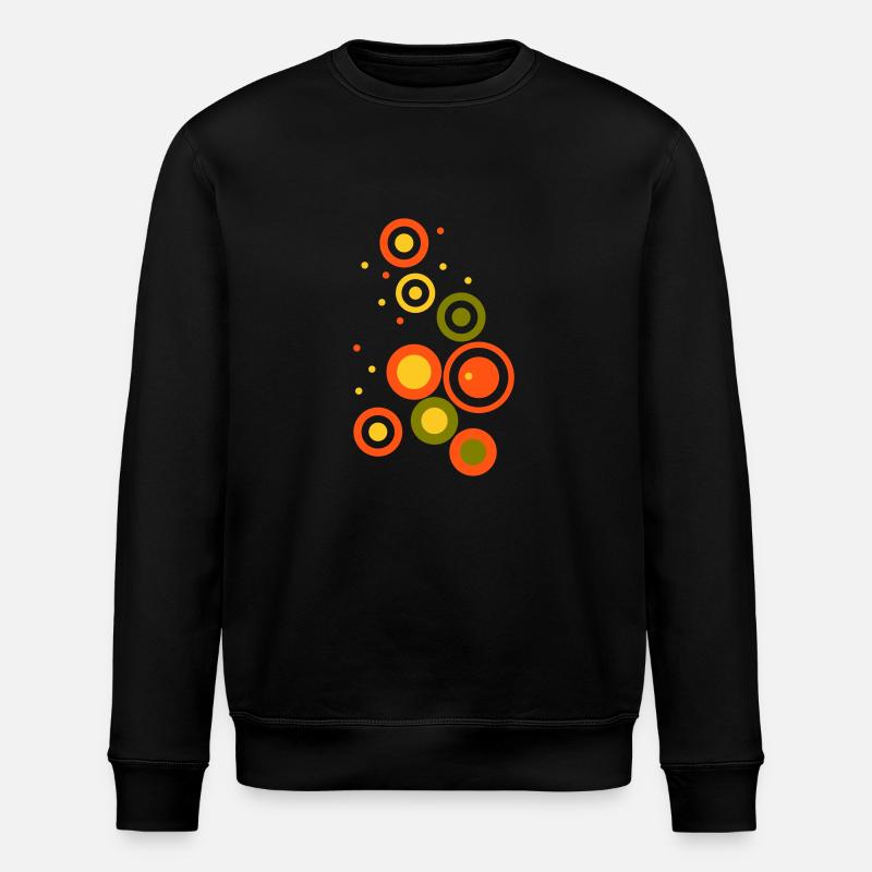 Kreise - Stanley/Stella Unisex Bio-Sweatshirt ROLLER - Schwarz