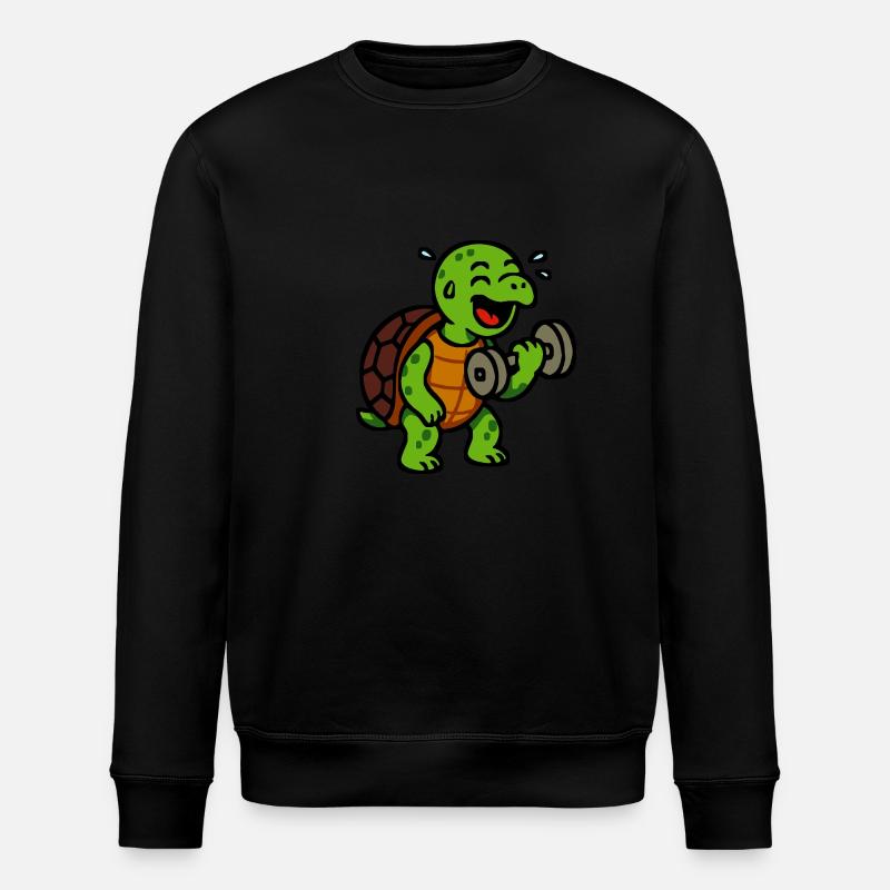 Tortue - Sweat bio ROLLER Stanley/Stella Unisexe - noir