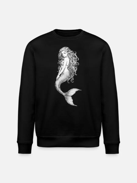 Under the sea 🧜 - Stanley/Stella ROLLER Unisex Organic Sweatshirt - black