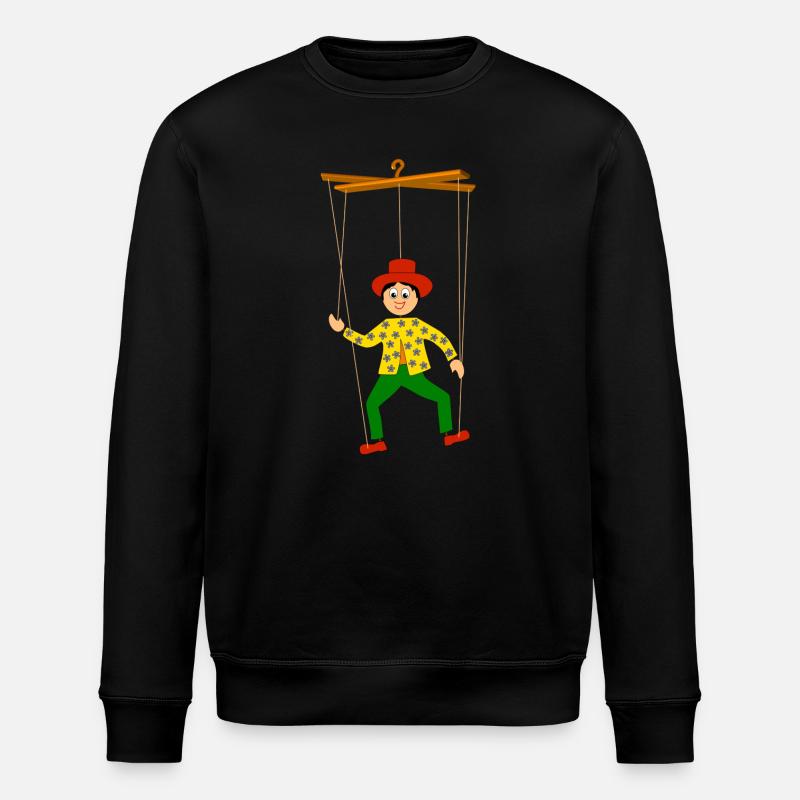 doll - Stanley/Stella ROLLER Unisex Organic Sweatshirt - black