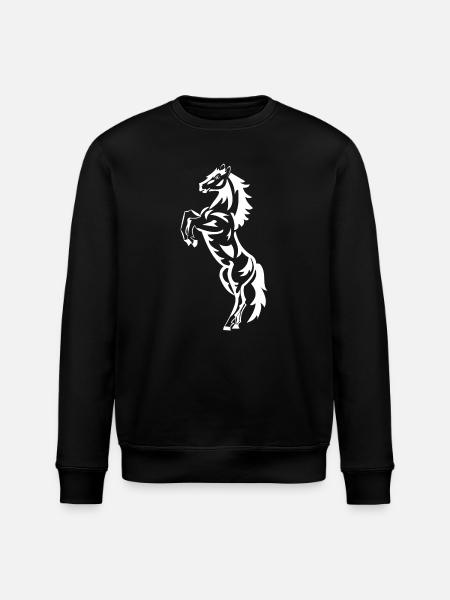 Cheval, équitation, cavalier, chevaux - Sweat bio ROLLER Stanley/Stella Unisexe - noir