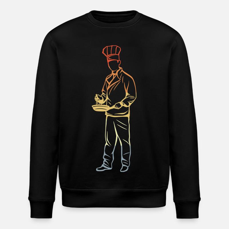 Chef - Stanley/Stella ROLLER Unisex Organic Sweatshirt - black