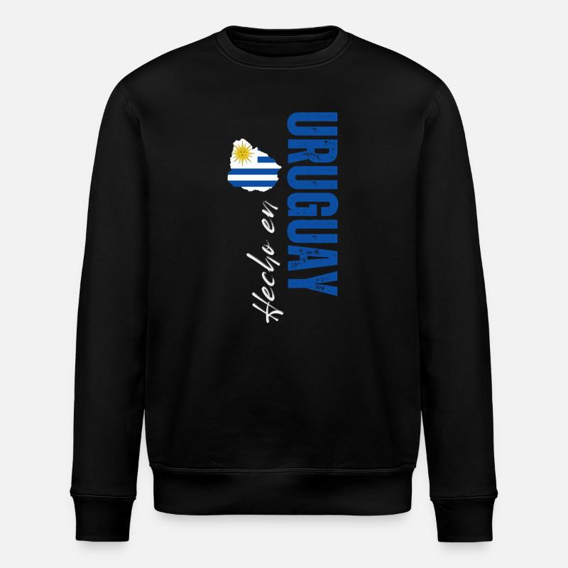Fabriqué en Uruguay, design vertical - Sweat bio ROLLER Stanley/Stella Unisexe - noir