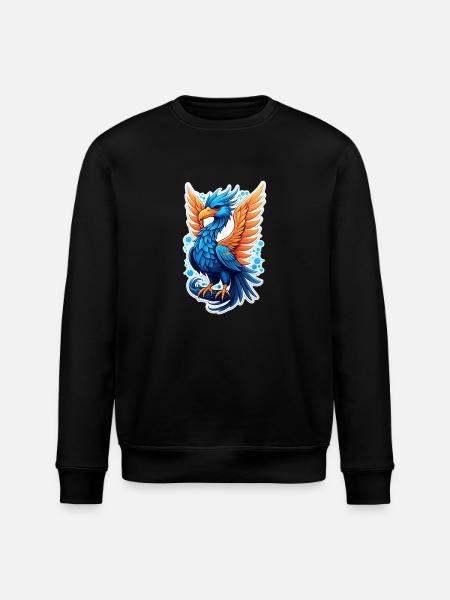 Phenix - Phoenix - Firebird - Stanley/Stella ROLLER Unisex Organic Sweatshirt - black