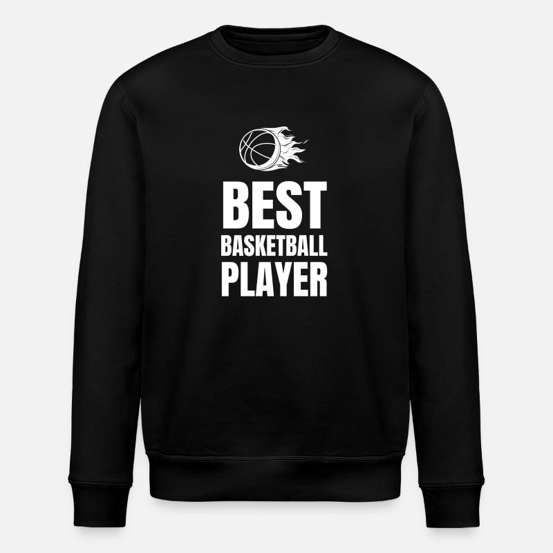 Basketball - Stanley/Stella ROLLER Unisex Organic Sweatshirt - black