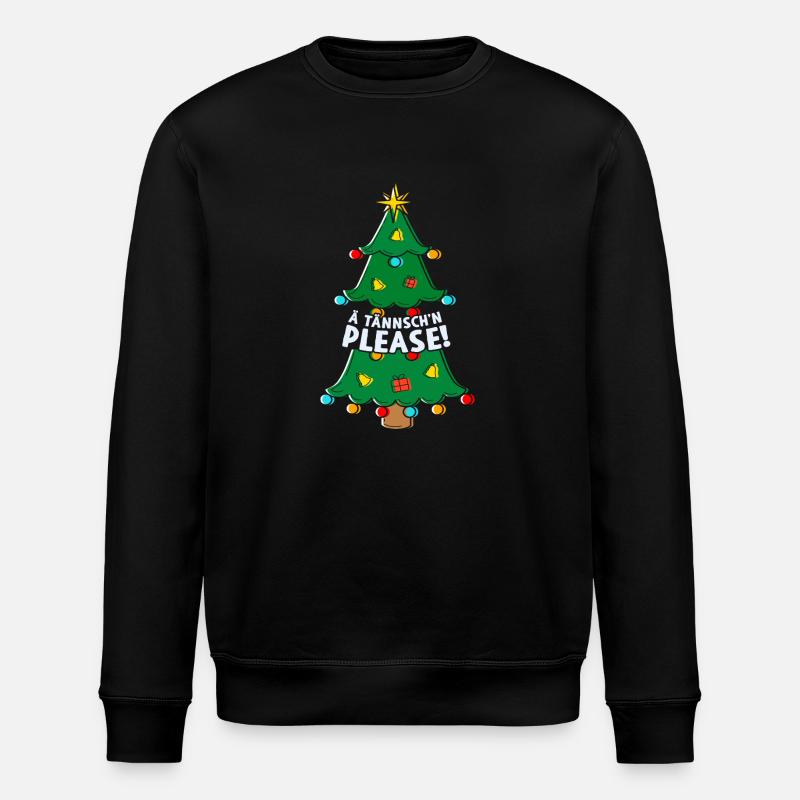 Ä Tännsch'n Please - Stanley/Stella Unisex Bio-Sweatshirt ROLLER - Schwarz