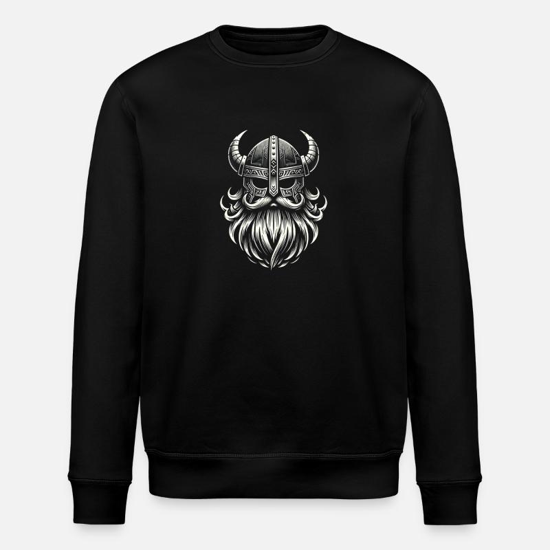 Vaillance viking - Sweat bio ROLLER Stanley/Stella Unisexe - noir