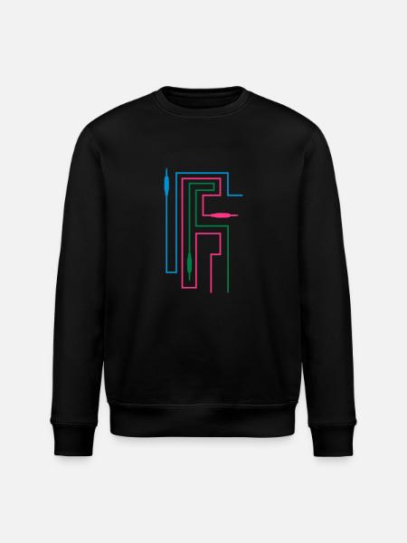 TON TRON - jack avec câble - Sweat bio ROLLER Stanley/Stella Unisexe - noir