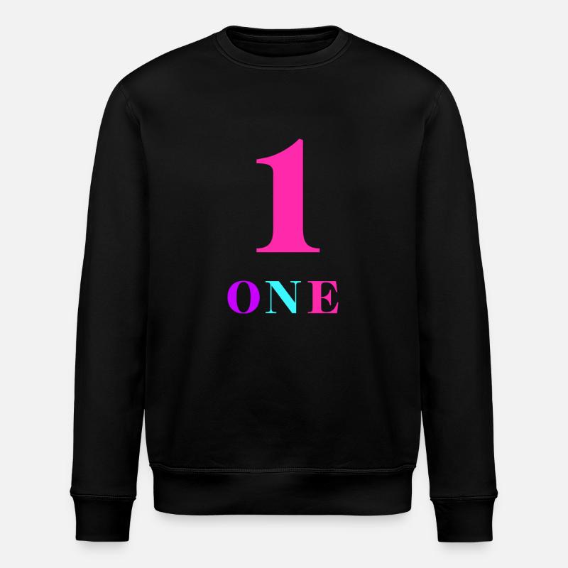 One-1e anniversaire - Sweat bio ROLLER Stanley/Stella Unisexe - noir