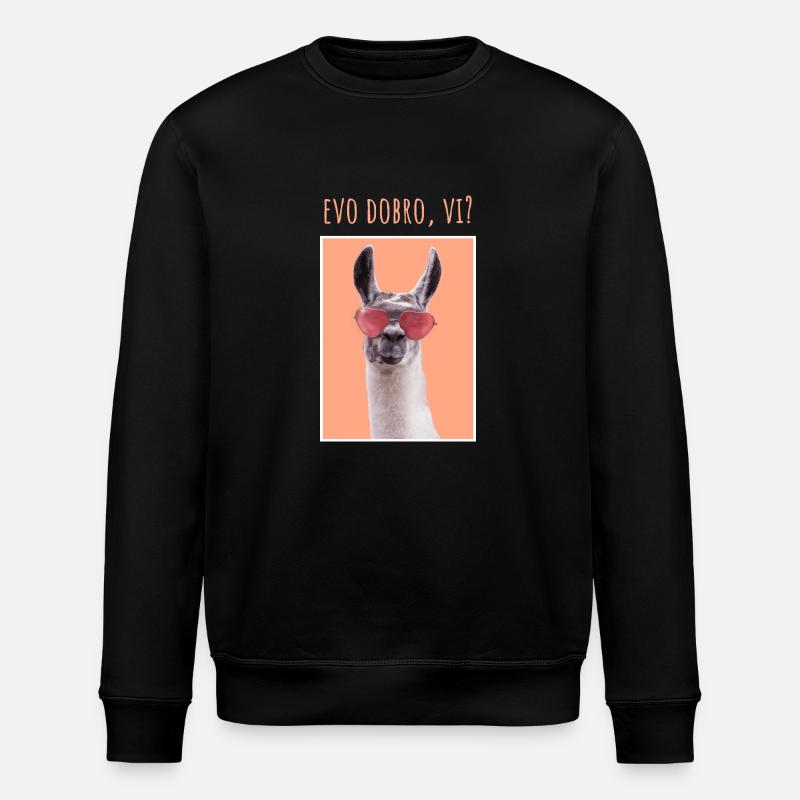 EVO DOBRO VI MAJICA - Stanley/Stella Unisex Bio-Sweatshirt ROLLER - Schwarz
