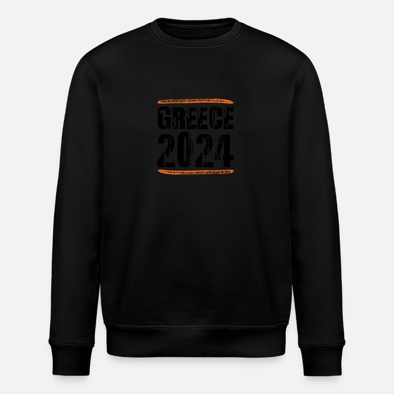 Citation Grèce 2024 - Sweat bio ROLLER Stanley/Stella Unisexe - noir