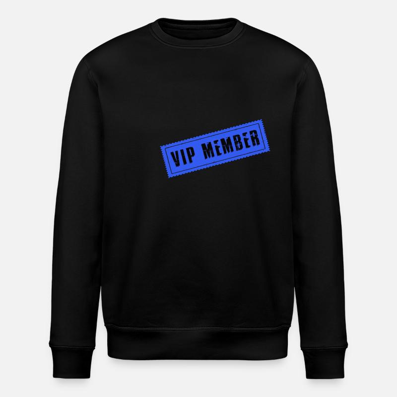 Vip Mitglied - Stanley/Stella Unisex Bio-Sweatshirt ROLLER - Schwarz