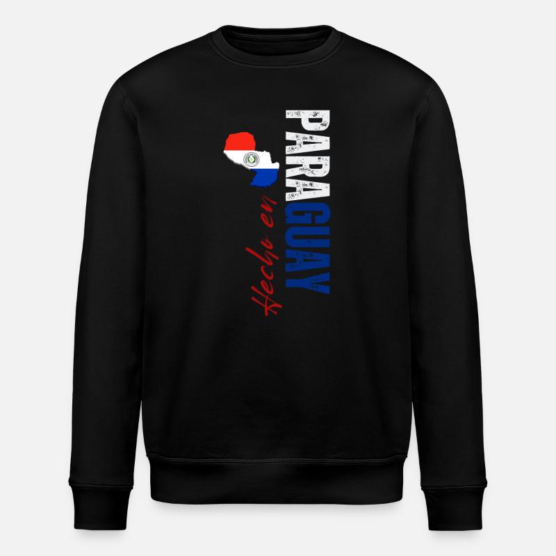 Fabriqué au Paraguay, design vertical - Sweat bio ROLLER Stanley/Stella Unisexe - noir