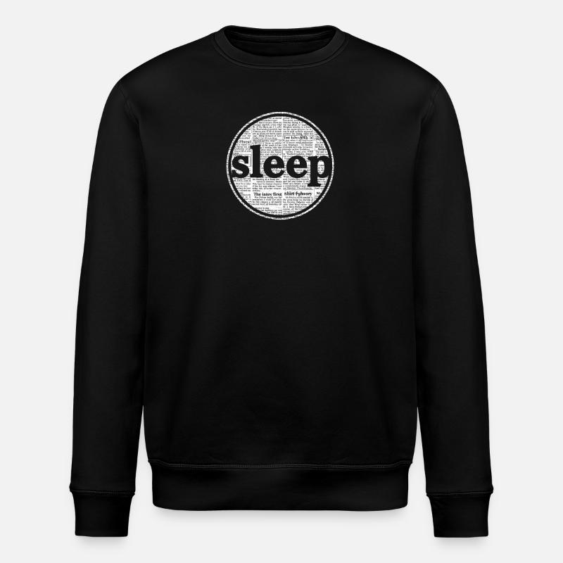 Dormir - Sweat bio ROLLER Stanley/Stella Unisexe - noir