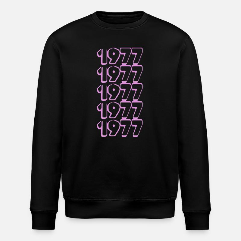 1977 - Stanley/Stella Unisex Bio-Sweatshirt ROLLER - Schwarz