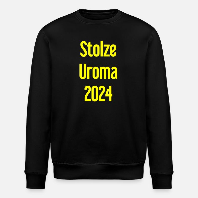 Fière arrière-grand-mère 2024 - Sweat bio ROLLER Stanley/Stella Unisexe - noir