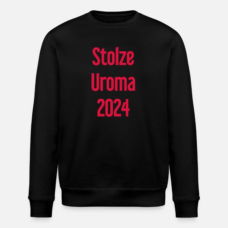 Fière arrière-grand-mère 2024 - Sweat bio ROLLER Stanley/Stella Unisexe - noir