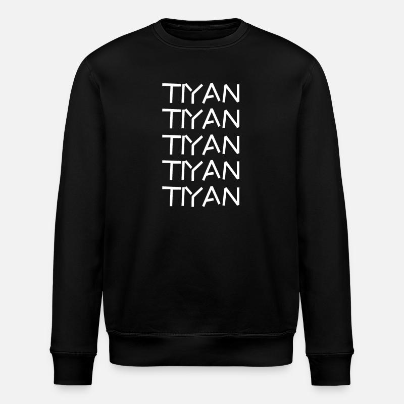 Licence Tiyan - Sweat bio ROLLER Stanley/Stella Unisexe - noir